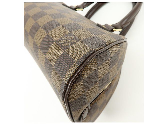 Louis Vuitton Damier Ebene Rivera Mini Hand Bag Brown N41436 - vista 13