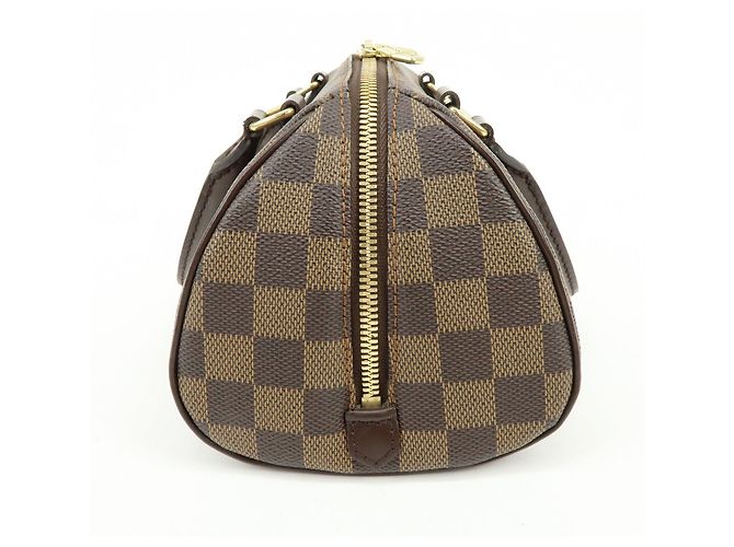 Louis Vuitton Damier Ebene Rivera Mini Hand Bag Brown N41436 - vista 14