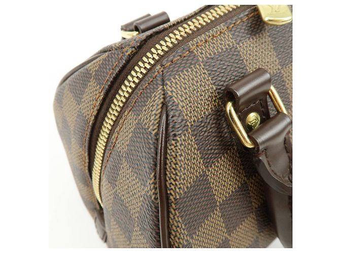 Louis Vuitton Damier Ebene Rivera Mini Hand Bag Brown N41436 - vista 16