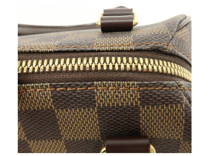 Louis Vuitton Damier Ebene Rivera Mini Hand Bag Brown N41436 - vista 18