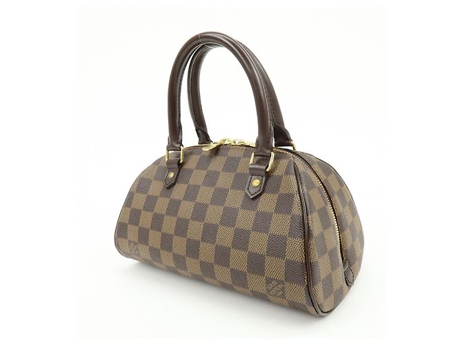 Louis Vuitton Damier Ebene Rivera Mini Hand Bag Brown N41436 - vista 3