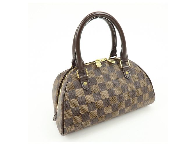 Louis Vuitton Damier Ebene Rivera Mini Hand Bag Brown N41436 - vista 4