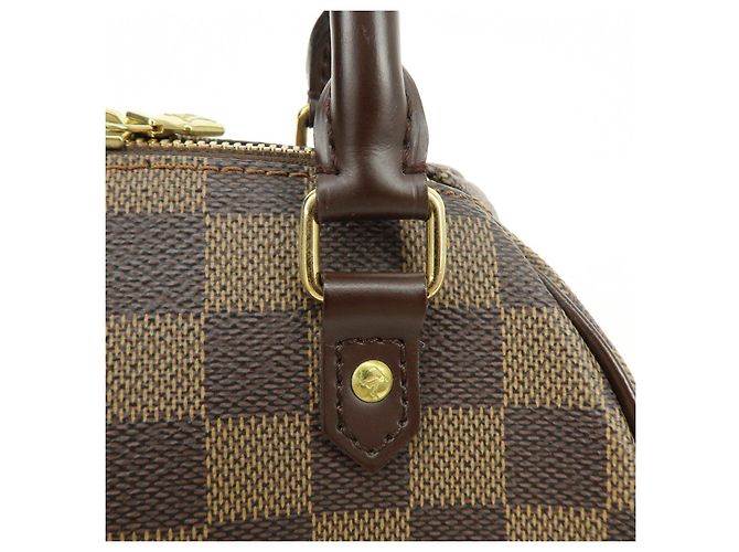 Louis Vuitton Damier Ebene Rivera Mini Hand Bag Brown N41436 - vista 9