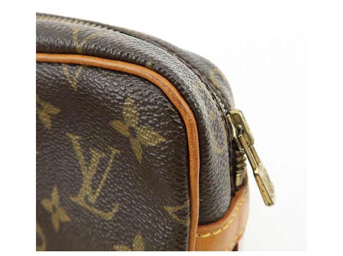 Louis Vuitton Monogram Compiegne 23 Pouch Clutch Bag Brown M51847 - vista 12