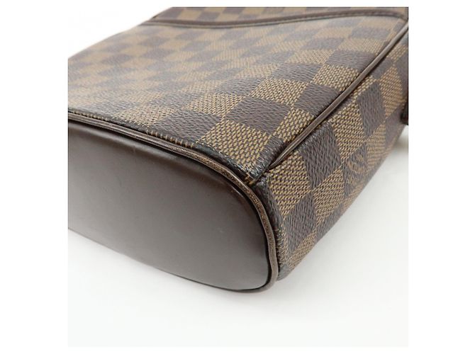 Borsa a Tracolla Louis Vuitton Damier Ipanema PM Damier Ebene N51294 - vista 12