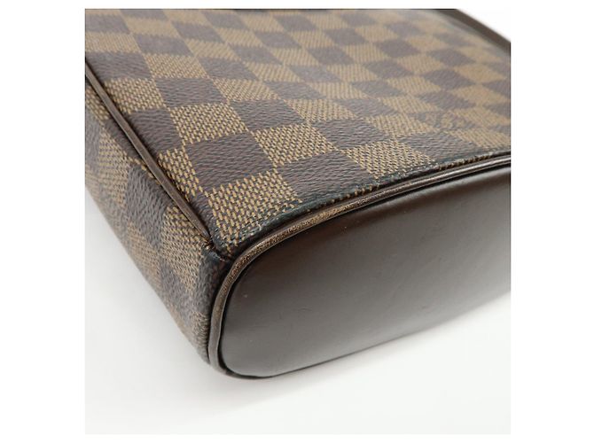 Borsa a Tracolla Louis Vuitton Damier Ipanema PM Damier Ebene N51294 - vista 13