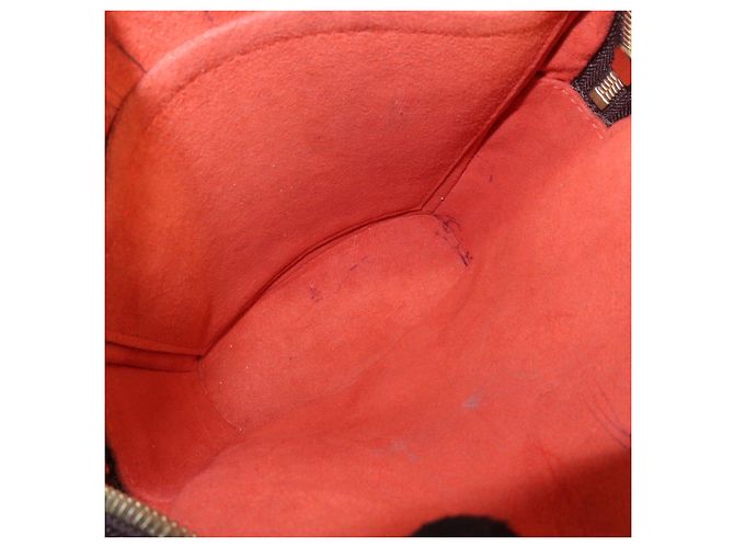 Borsa a Tracolla Louis Vuitton Damier Ipanema PM Damier Ebene N51294 - vista 19