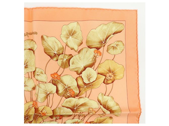 Hermès HERMES Carre 45 Set aus 2 Seidentücher 100% Seide Les Capucines EFFLUVES - Ansicht 15