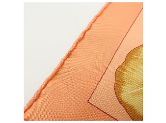 Hermès HERMES Carre 45 Set aus 2 Seidentücher 100% Seide Les Capucines EFFLUVES - Ansicht 19