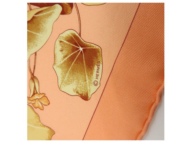 Hermès HERMES Carre 45 Set aus 2 Seidentücher 100% Seide Les Capucines EFFLUVES - Ansicht 21