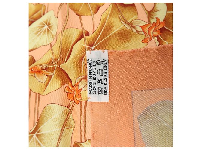 Hermès HERMES Carre 45 Set aus 2 Seidentücher 100% Seide Les Capucines EFFLUVES - Ansicht 22
