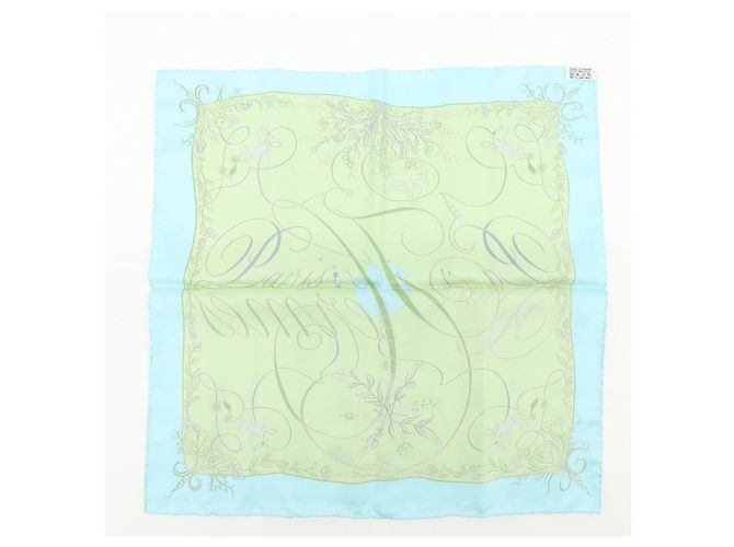 Hermès HERMES Carre 45 Set aus 2 Seidentücher 100% Seide Les Capucines EFFLUVES - Ansicht 3