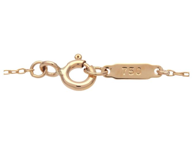 Collana Tiffany & Co Dots Heart 3P Diamanti K18 750YG PT950 - vista 6