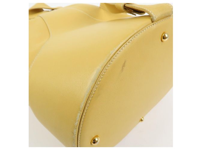 Zaino e Borsa a Tracolla LOEWE Anton Anagram in Pelle Mustard - vista 11