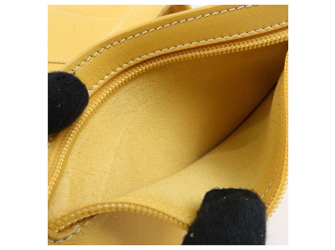 Zaino e Borsa a Tracolla LOEWE Anton Anagram in Pelle Mustard - vista 23