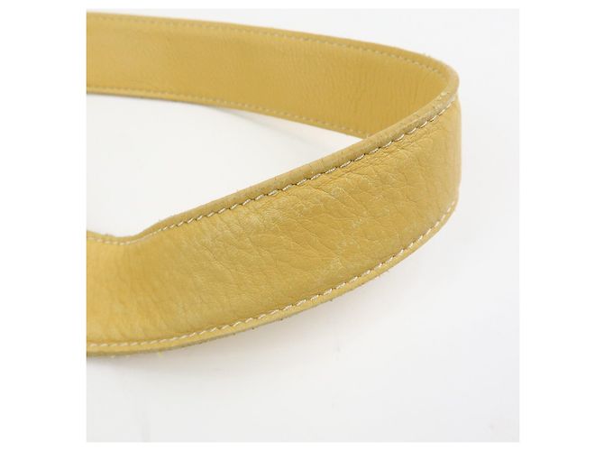 Zaino e Borsa a Tracolla LOEWE Anton Anagram in Pelle Mustard - vista 8