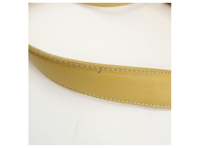 Zaino e Borsa a Tracolla LOEWE Anton Anagram in Pelle Mustard - vista 9