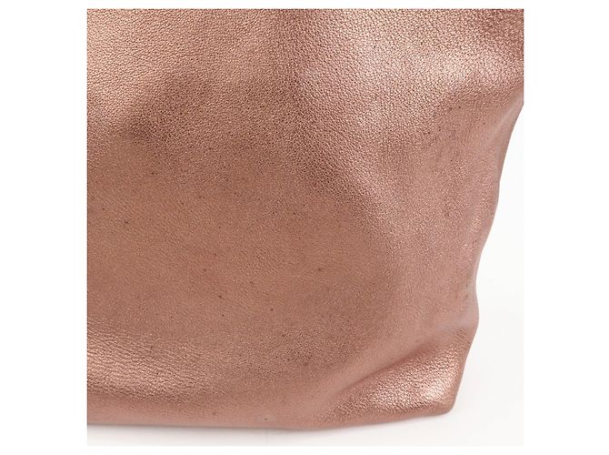 Borsa a mano e spalla 2Way PRADA in pelle Vitello Daino Rosa Metallizzato BN1713 - vista 16
