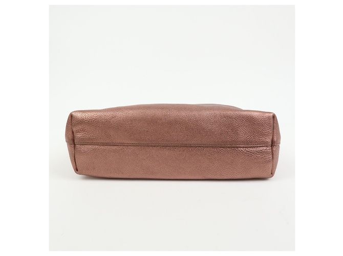 Borsa a mano e spalla 2Way PRADA in pelle Vitello Daino Rosa Metallizzato BN1713 - vista 5