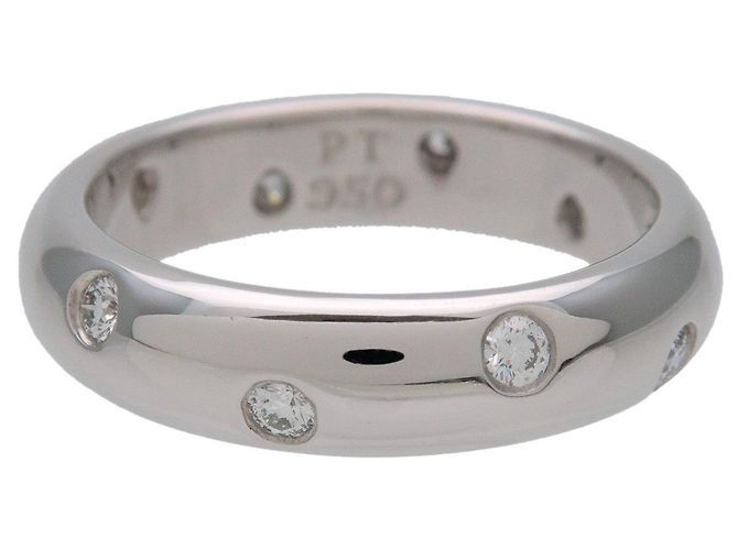 Tiffany & Co Tiffany&Co Dots Diamantring PT950 Platin US5 EU49.5 - Ansicht 2