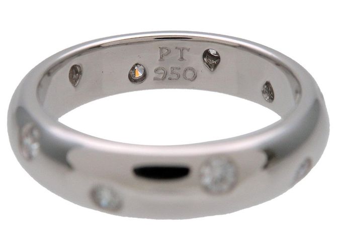 Tiffany & Co Tiffany&Co Dots Diamantring PT950 Platin US5 EU49.5 - Ansicht 4