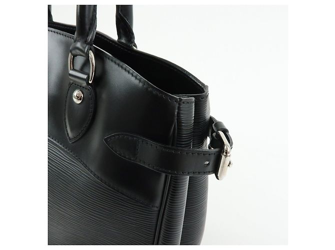 Louis Vuitton Epi Passy PM Leather Hand Bag Noir Black M59262 - vista 14