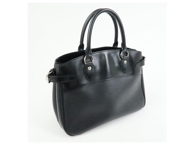 Louis Vuitton Epi Passy PM Leather Hand Bag Noir Black M59262 - vista 4