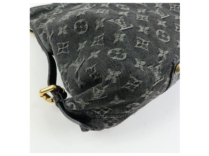 Louis Vuitton Monogram Denim Neo Cabby GM 2Way Bag Hand Bag Noir M95352 - vista 11