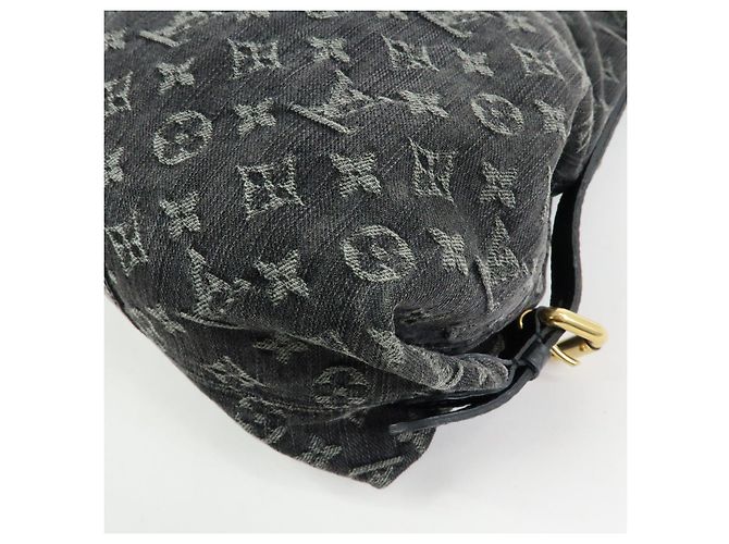 Louis Vuitton Monogram Denim Neo Cabby GM 2Way Bag Hand Bag Noir M95352 - vista 12