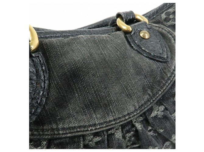 Louis Vuitton Monogram Denim Neo Cabby GM 2Way Bag Hand Bag Noir M95352 - vista 15