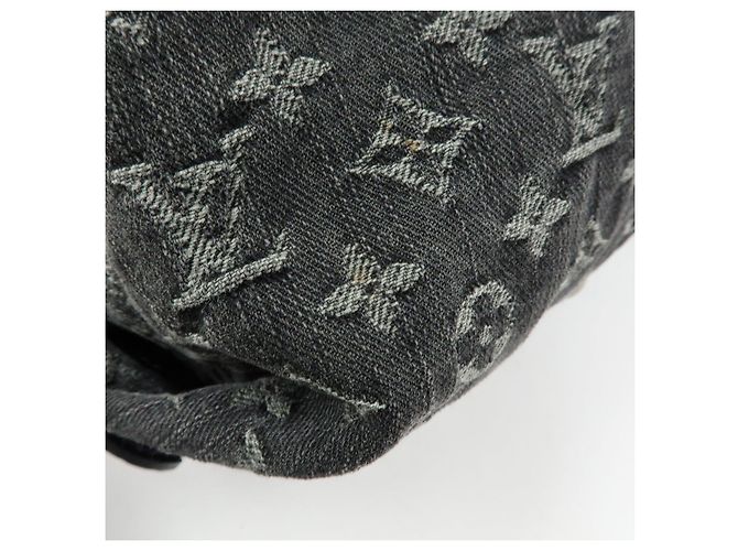 Louis Vuitton Monogram Denim Neo Cabby GM 2Way Bag Hand Bag Noir M95352 - vista 16
