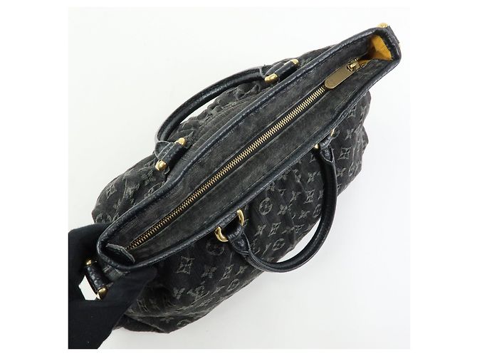 Louis Vuitton Monogram Denim Neo Cabby GM 2Way Bag Hand Bag Noir M95352 - vista 18