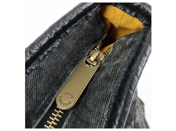 Louis Vuitton Monogram Denim Neo Cabby GM 2Way Bag Hand Bag Noir M95352 - vista 19