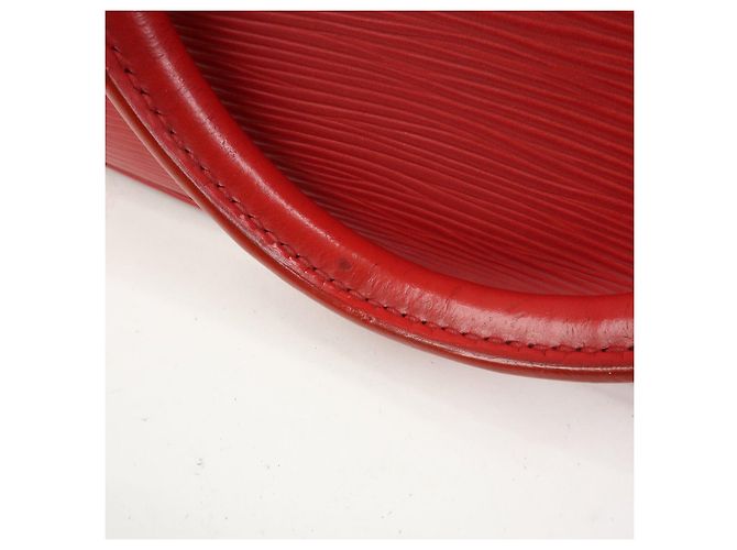 Borsa a mano Louis Vuitton Epi Leather Jasmine Castilian Red M52087 - vista 10
