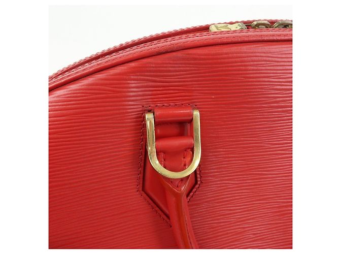Borsa a mano Louis Vuitton Epi Leather Jasmine Castilian Red M52087 - vista 11