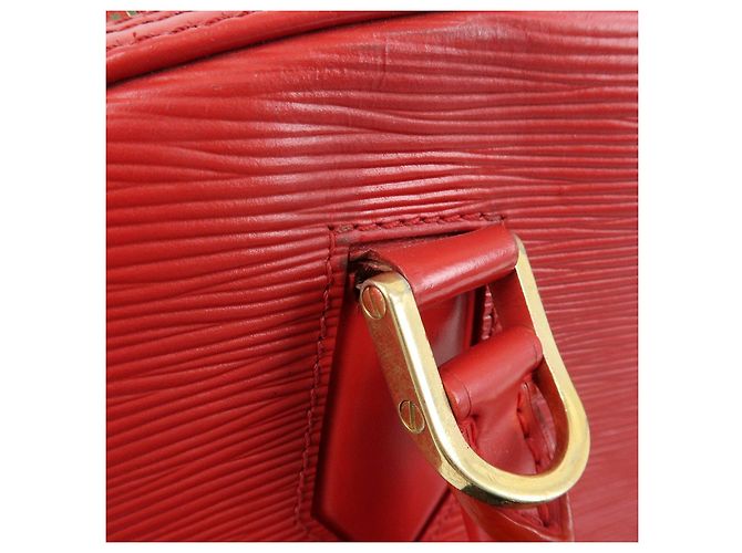 Borsa a mano Louis Vuitton Epi Leather Jasmine Castilian Red M52087 - vista 12