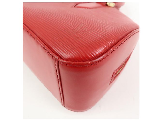 Borsa a mano Louis Vuitton Epi Leather Jasmine Castilian Red M52087 - vista 13