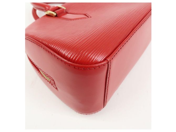 Borsa a mano Louis Vuitton Epi Leather Jasmine Castilian Red M52087 - vista 14
