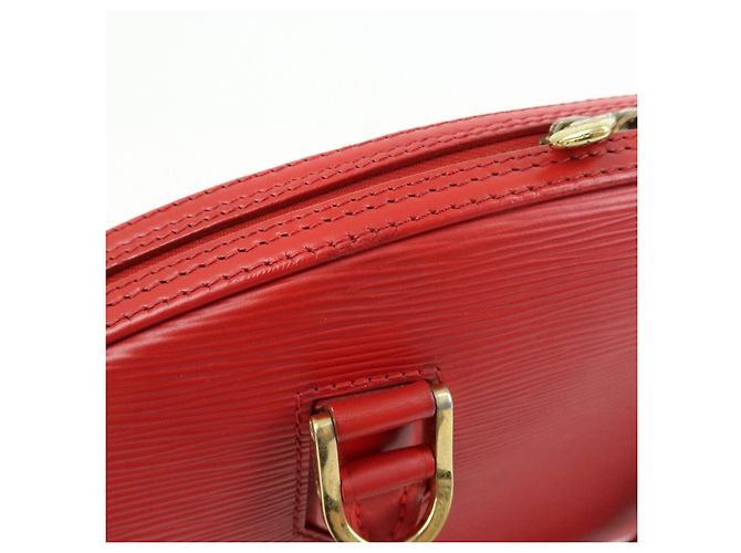 Borsa a mano Louis Vuitton Epi Leather Jasmine Castilian Red M52087 - vista 16