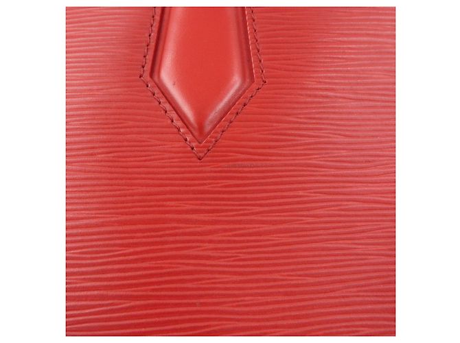 Borsa a mano Louis Vuitton Epi Leather Jasmine Castilian Red M52087 - vista 19