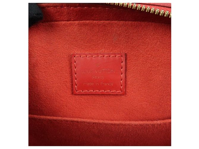 Borsa a mano Louis Vuitton Epi Leather Jasmine Castilian Red M52087 - vista 23