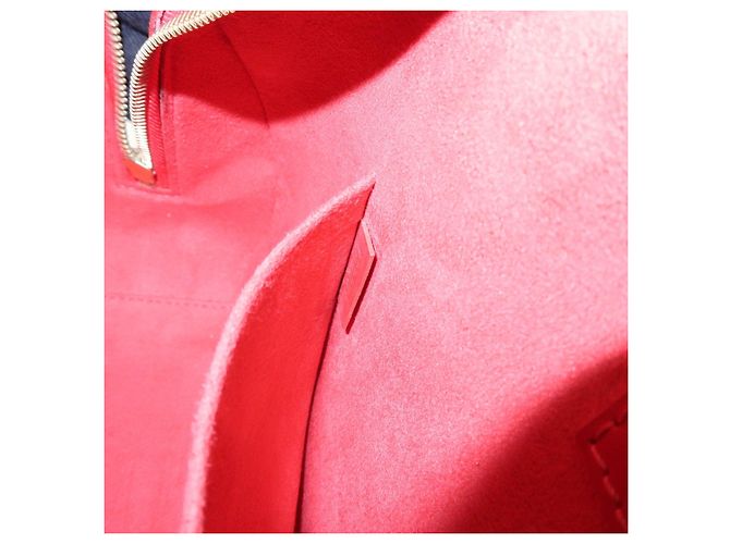 Borsa a mano Louis Vuitton Epi Leather Jasmine Castilian Red M52087 - vista 24