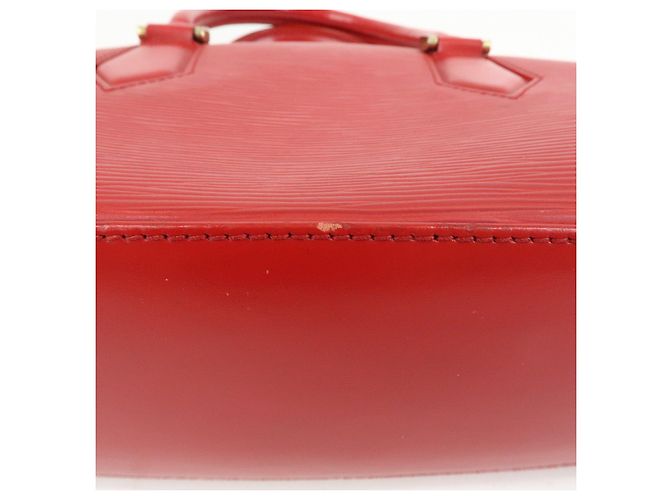 Borsa a mano Louis Vuitton Epi Leather Jasmine Castilian Red M52087 - vista 6