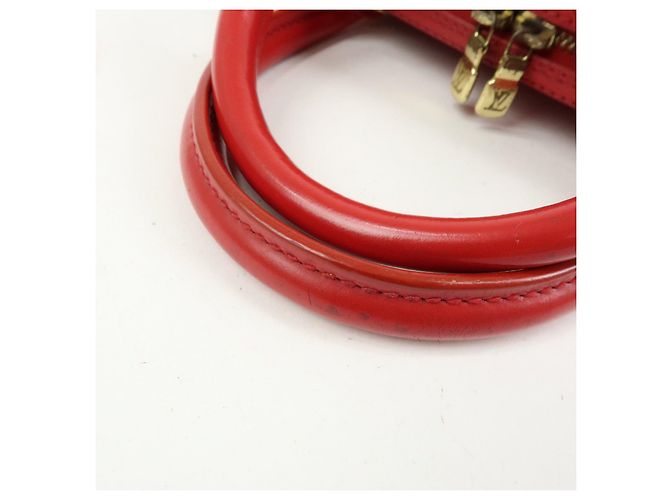 Borsa a mano Louis Vuitton Epi Leather Jasmine Castilian Red M52087 - vista 9