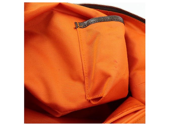 Bulgari Borsa a tracolla e borsa a mano BVLGARI Logomania Canvas Leather Brown - vista 23