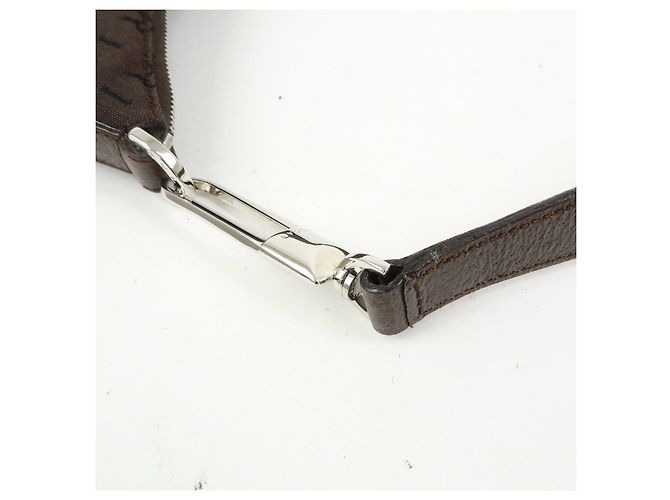 Bulgari Borsa a tracolla e borsa a mano BVLGARI Logomania Canvas Leather Brown - vista 7