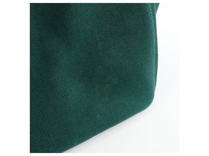 Borsa Tote 2Way PRADA Logo Canapa Triangle Logo Green Blue BN2642 - vista 21