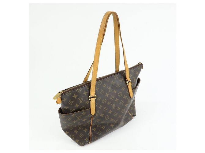Borsa Tote Louis Vuitton Monogram Totally MM Borsa a Tracolla M56689 - vista 4