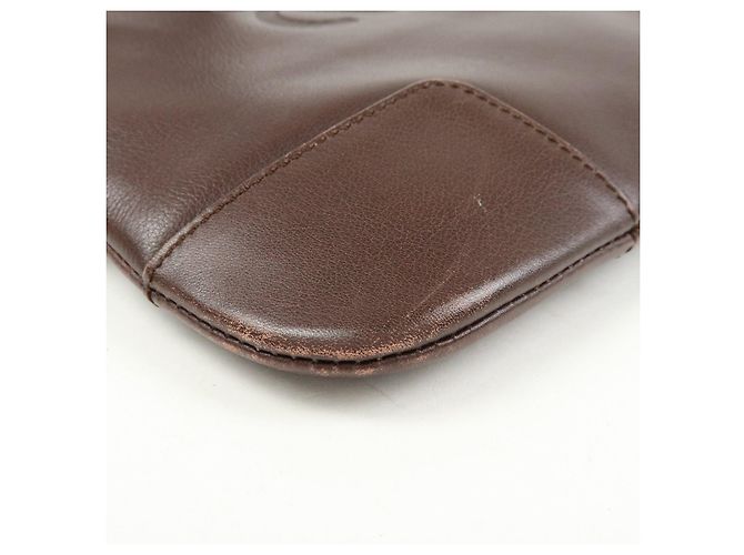LOEWE Borsa a tracolla Anagram in pelle Borsa crossbody Marrone - vista 11