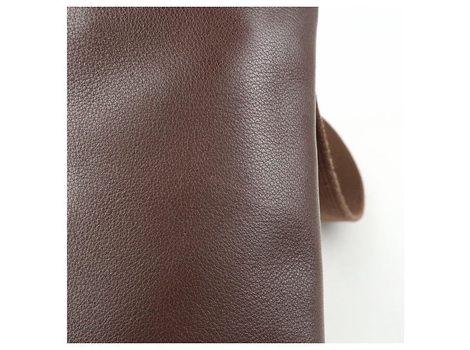 LOEWE Borsa a tracolla Anagram in pelle Borsa crossbody Marrone - vista 17